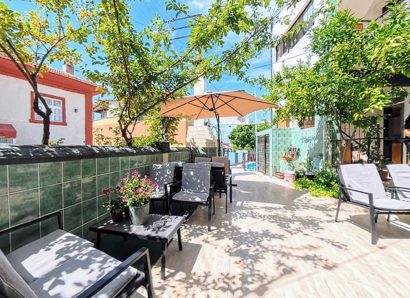 Uteplats Foto