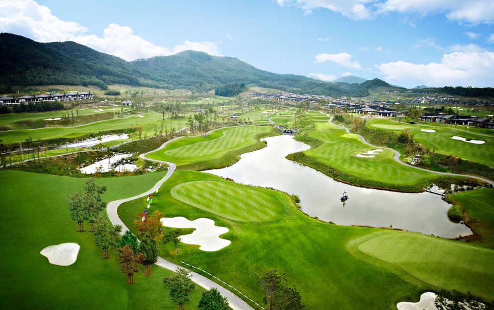 Golfbana Foto